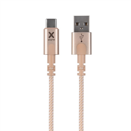 XTORM Kabel USB - USB-C (1m) złoty - XCX2053