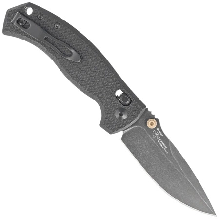 Nóż składany Fox Anzu Black G10, Black PVD MagnaCut by Les George (FX-560 G10B)