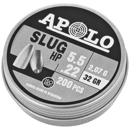 Śrut Apolo Slug HP 32 5.5 mm, 200 szt. 2.07g/32.0gr (19313)