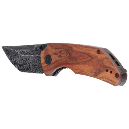 Nóż CIVIVI Thug 2 Cuibourtia Wood, Black Damascus by Matt Christensen (C20028C-DS1)