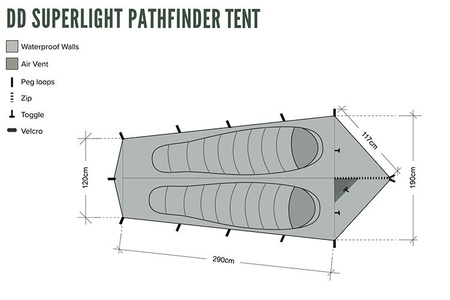 Namiot DD SuperLight Pathfinder Tent