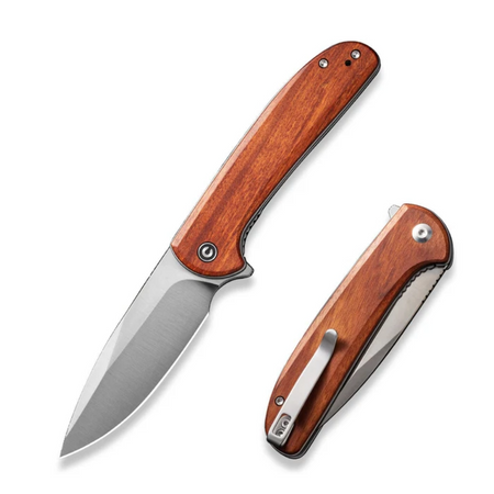 Nóż składany Civivi Primitrox Guibourtia Wood, Satin Nitro-V (C23005A-3)