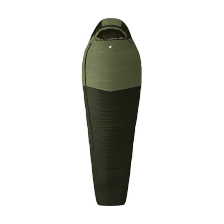 Alpinus - Śpiwór Ultralight Pro 1000 dla leworęcznych - zielony