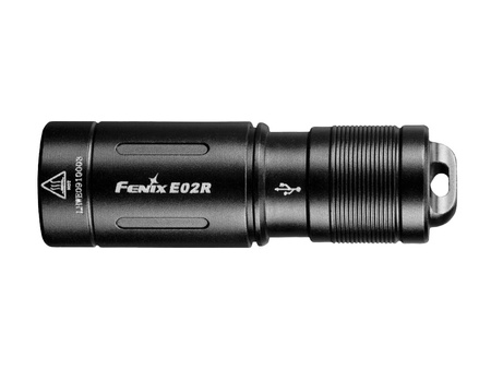 Latarka Fenix E02R czarna