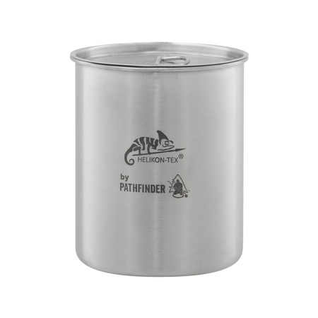 Zestaw Butelka stalowa z kubkiem i kuchenką (bez pokrywki) Pathfinder - Helikon