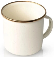 Kubek traperski emaliowany premium - GSI Mesa Cup 12FL (354ml) - Cream