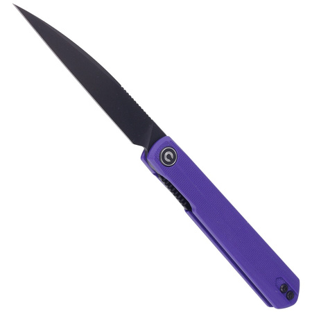 Nóż Civivi Knife Clavi Purple G10, Black Stonewashed Nitro-V by Ostap Hel (C21019-2)