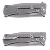 Nóż składany LionSteel SR11 Titanium Grey / Satin Blade (SR11 G)