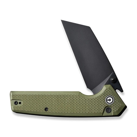 Nóż składany Civivi Amirite OD Green G10, Black Nitro-V (C23028-3)