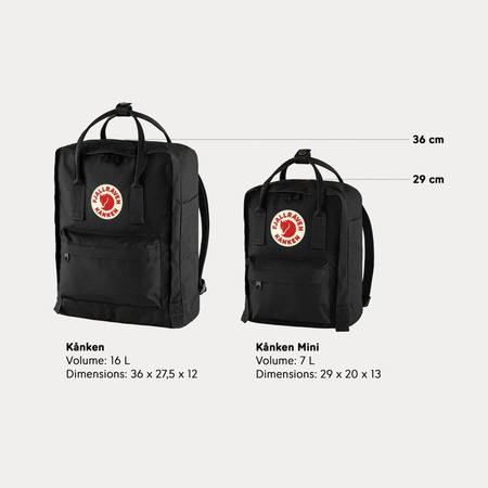 Fjallraven - Plecak Kanken Mini - Forest Green