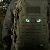 M-Tac - Naszywka Tigers Eyes Laser Cut (para) - Olive