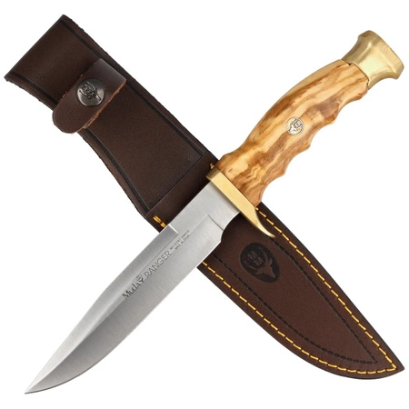 Nóż Muela Ranger Bowie Olive Wood, Satin X50CrMoV15 (RANGER-14.OL)