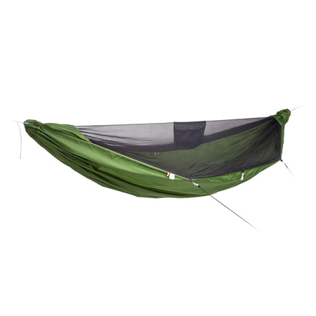 Hamak Lesovik Draka z zawieszeniem Sneka - Treetop green
