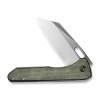 Nóż składany Civivi Nugz Green Canvas Micarta, Satin 14C28N by Matthew Wehrwein (C23060-2)