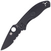 Nóż składany Spyderco Tenacious FRN Black, Black Blade Spyder (C122PSBBK)