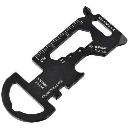 MultiTool Herbertz Mini Tool, Black AISI 420C (55061)