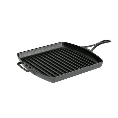 Lodge - Patelnia żeliwna grillowa BLACKLOCK 30 cm