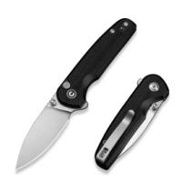 Nóż składany Civivi Knife Mini Shakan Black Aluminum, Satin Nitro-V (C20052F-1)