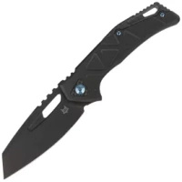 Nóż składany Fox Chronos Black PVD Aluminium, Black PVD MagnaCut by Stefan Merk (FX-552 AL)