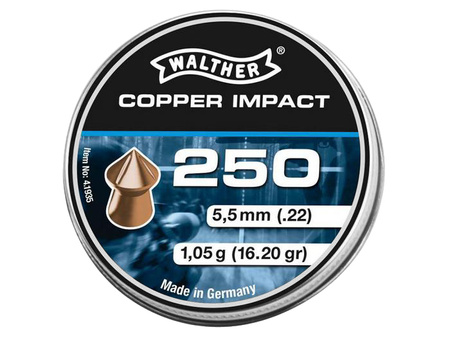 Walther - Śrut diabolo Copper Impact 5,5 mm 250 szt.