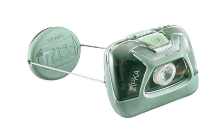 Latarka czołowa Petzl Zipka - Zielona