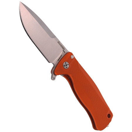 Nóż składany LionSteel SR22A Aluminum Orange, Satin Blade (SR22A OS)