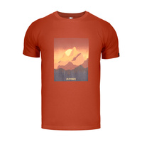 Alpinus - Koszulka Drefekal - pomarańczowa