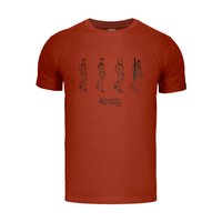 Alpinus - Koszulka Four - pomarańczowa