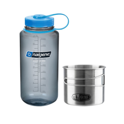 Zestaw butelka Nalgene Everyday 1L i kubek GSI Glacier