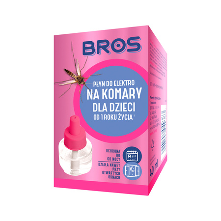 Bros - Płyn do elektro na komary dla dzieci