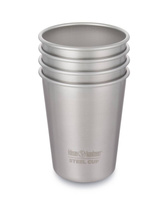 Zestaw 4 kubków stalowych Klean Kanteen Pint Cup 295 ml Brushed Stainless 4 szt.