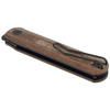Nóż Civivi Foldis Brown Linen Micarta, Black Stonewashed Nitro-V by Ostap Hel (C21044-2)