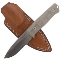 Nóż LionSteel Bushcraft Green Canvas Micarta (B40 CVG)