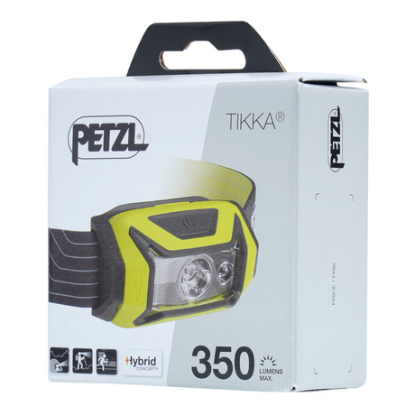 Petzl - Latarka czołowa Tikka - 350 lm - Żółta