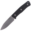 Nóż LionSteel Bushcraft G10 Black / Satin Blade (B35 GBK)
