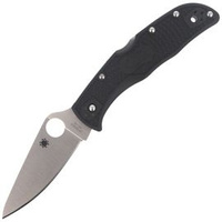 Nóż składany Spyderco Endela Lightweight FRN Black Plain (C243PBK)