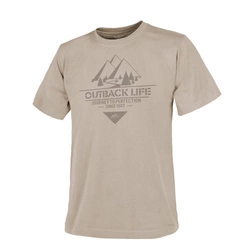 Helikon - Koszulka T-Shirt Outback Life - Beige Beżowy