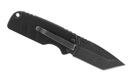 Nóż składany Smith's Campaign - Czarny - 50985