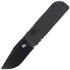 Nóż składany BlackFox NU-Bowie Black G10, Black Idroglider D2 by Keanu Alfaro (BF-758)