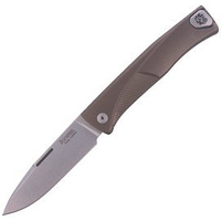 Nóż składany LionSteel Thrill Titanium Bronze / Satin Blade (TL BR)