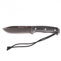 Nóż Nomad CM125-P z krzesiwem - Joker - Black Micarta