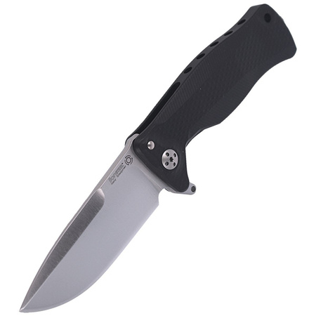 Nóż składany LionSteel SR11A Aluminum Black / Satin Blade (SR11A BS)