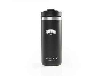 Kawiarka turystyczna Kubek French Press GSI MICROLITE Javapress 444 ml - Black