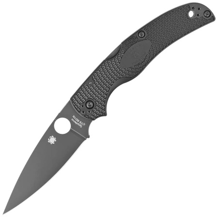 Nóż składany Spyderco Native Chief Black FRN, DLC CTS BD1N (C244PBBK)