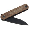 Nóż Civivi Foldis Brown Linen Micarta, Black Stonewashed Nitro-V by Ostap Hel (C21044-2)