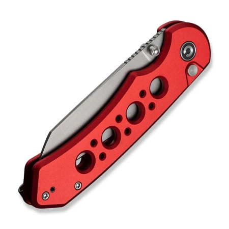 Nóż składany Civivi Pragma Prime Red Aluminium, Stonewashed 14C28N (C24067-2)