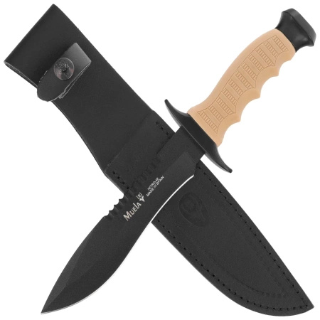 Nóż Muela Black/Sand Zamak/ABS, Black Nitro-42 (85-161.D)