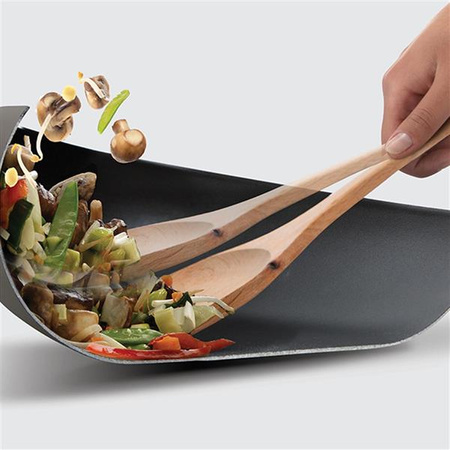 Patelnia Wok WOKARANG - BK 30 cm stal węglowa 