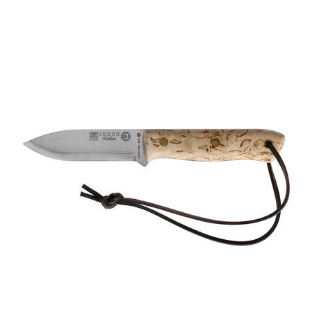 Nóż bushcraft Nordico CL115-P - Joker - Brzoza Karelska - Krzesiwo