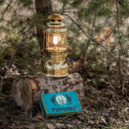 Lampa naftowa ciśnieniowa - Petromax HK500  Mosiądz